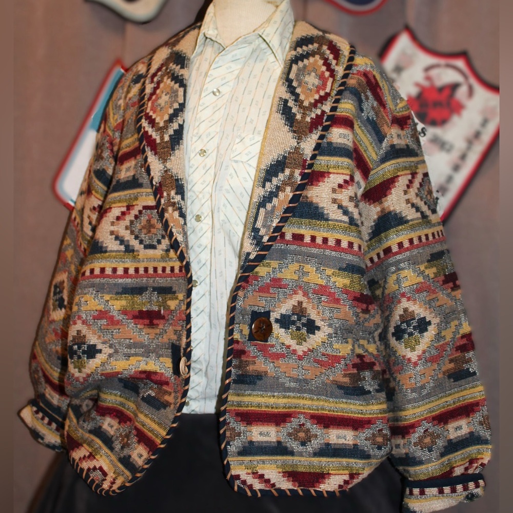 Casual Corner- Sweater Blazer- Large